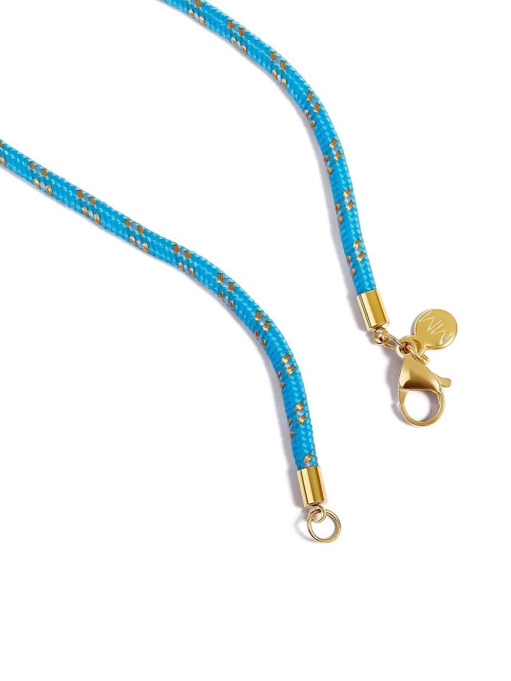 Blue Rope Shell Necklace - Picture 3 of 3